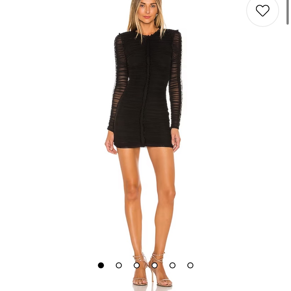 NBD Las Olas Black Mini Dress (XS)
